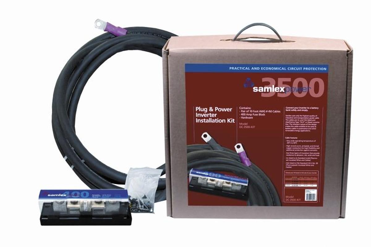 Inverter Installation Kit 3500w