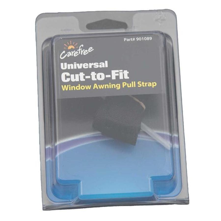 Awning Pull Strap Cut To Fit - 22"-31" Black