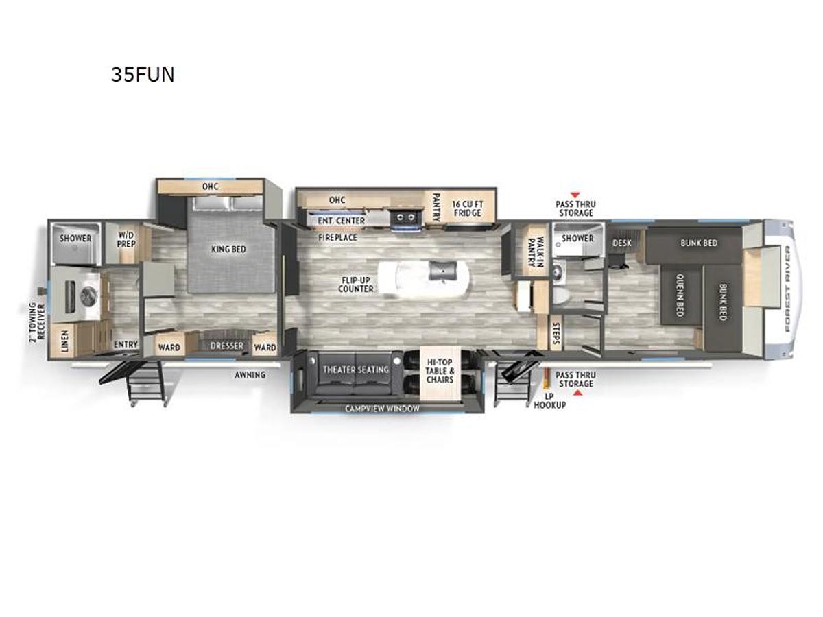 New 2026 Forest River RV Wildcat 35FUN