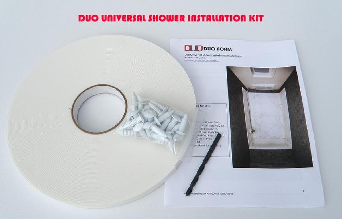 Hardware Kit - Universal Shower Wall