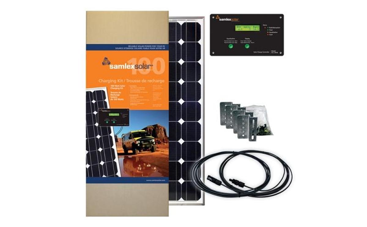 Solar Charging Kit - 100 Watts With 30a Charge Controller