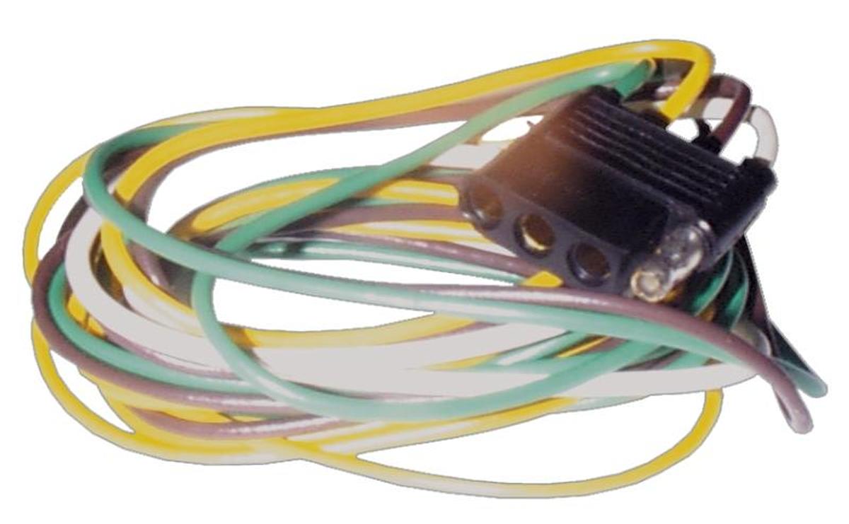 Trunk Connector - 4 Pole Flat 48" Lead Female