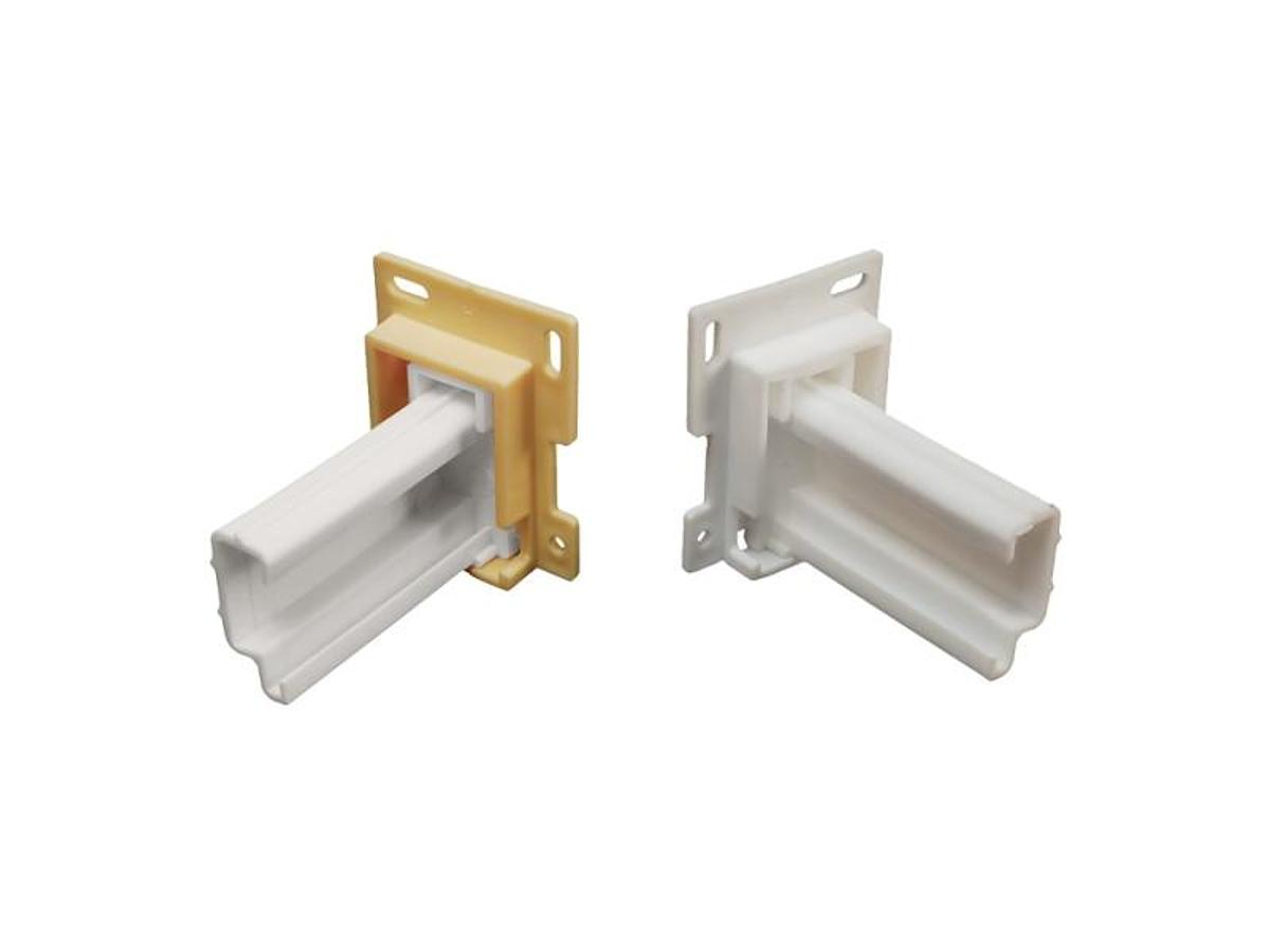 Drawer Slide Sockets - "?" Mark Shape