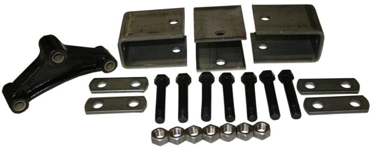 Tandem Axle Double Eye Spring Suspension Kit - 3500 - 7000 Lb., Complete