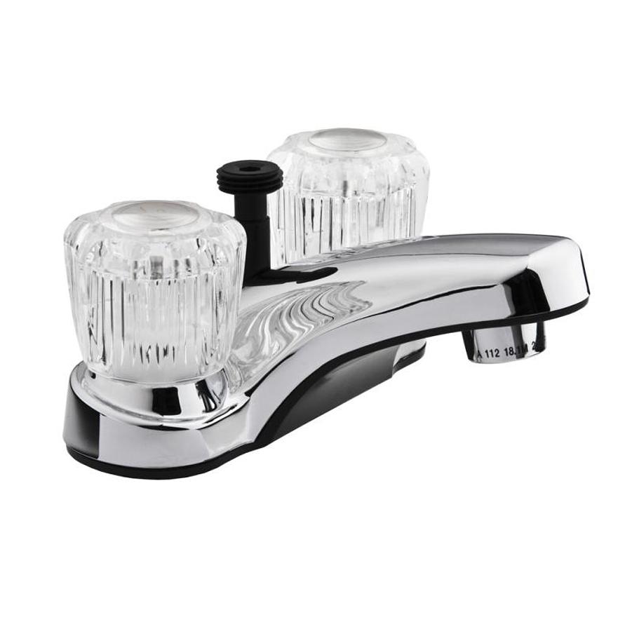 Rv Lavatory Faucet W/ Diverter - Chrome Polished