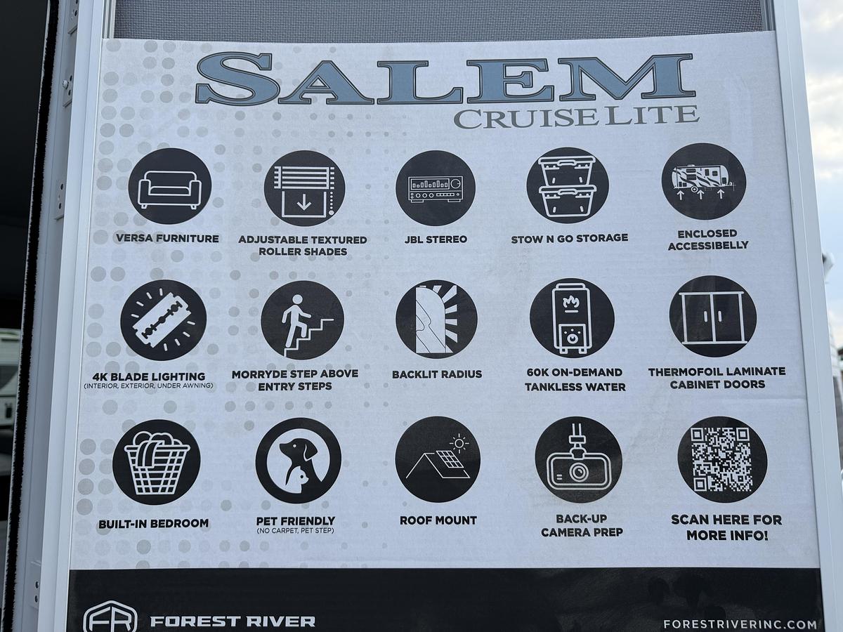 New 2026 Forest River RV Salem Cruise Lite 25ICE