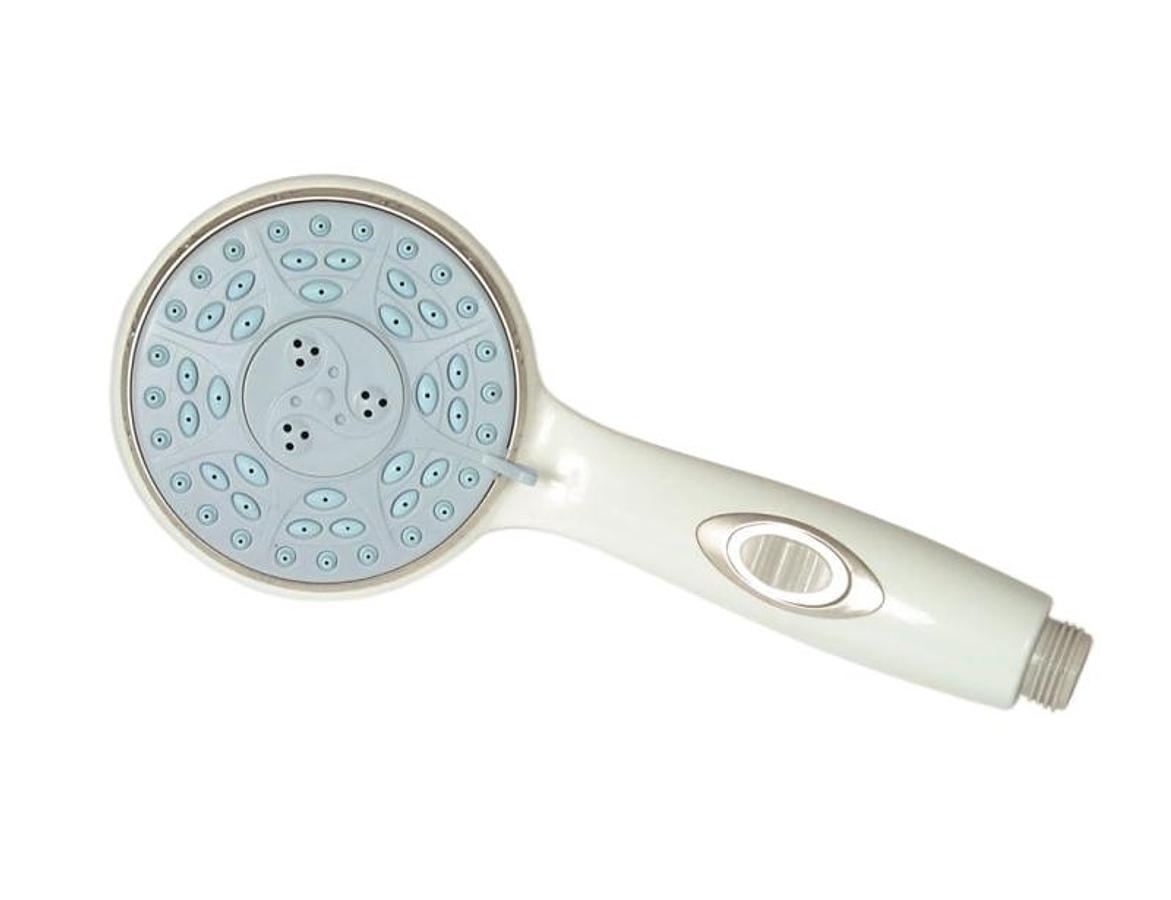 Showerhead W/ On & Off Switch -  Off - White