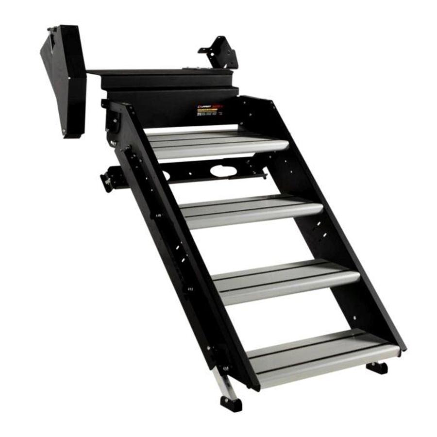 Lippert Solid Step 4.0 Premium Rv Steps With Lift Assist - Quad, 26"