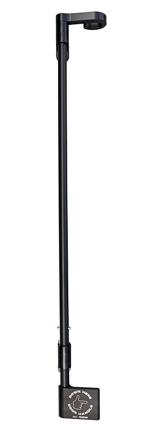 Down Here Door Handle - Black