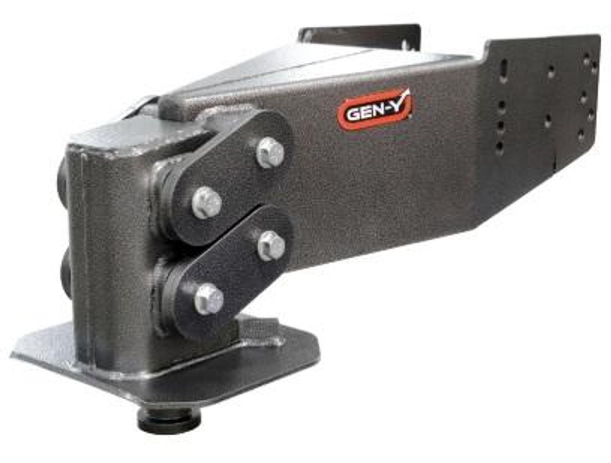 Gen-y Torsion Flex 5th Wheel King Pin Box  2-5k-4.5k Pin Weight 30k Towing.