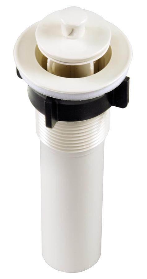 Strainer W/ Pop-up Stopper - Parchment