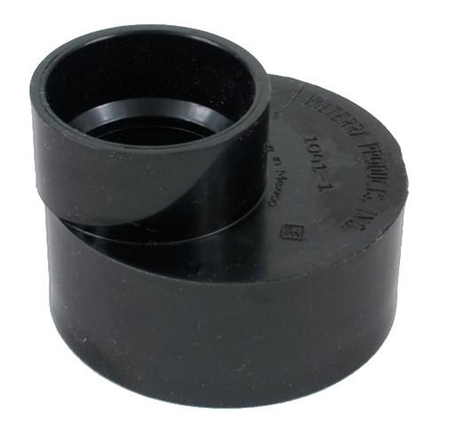 Eccentric Tank Reducer - Abs. 3" Spigot X 2" Hub