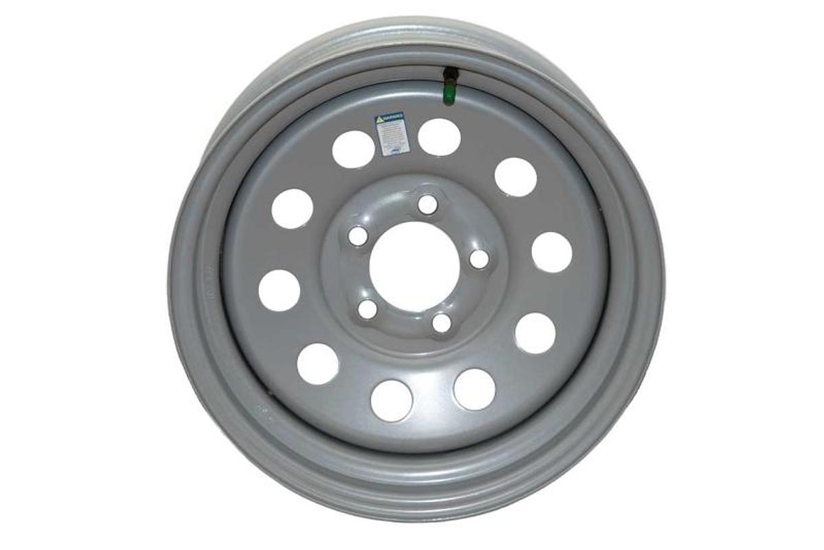 Wheel 15" X 6" 5 Hole Silver Modular