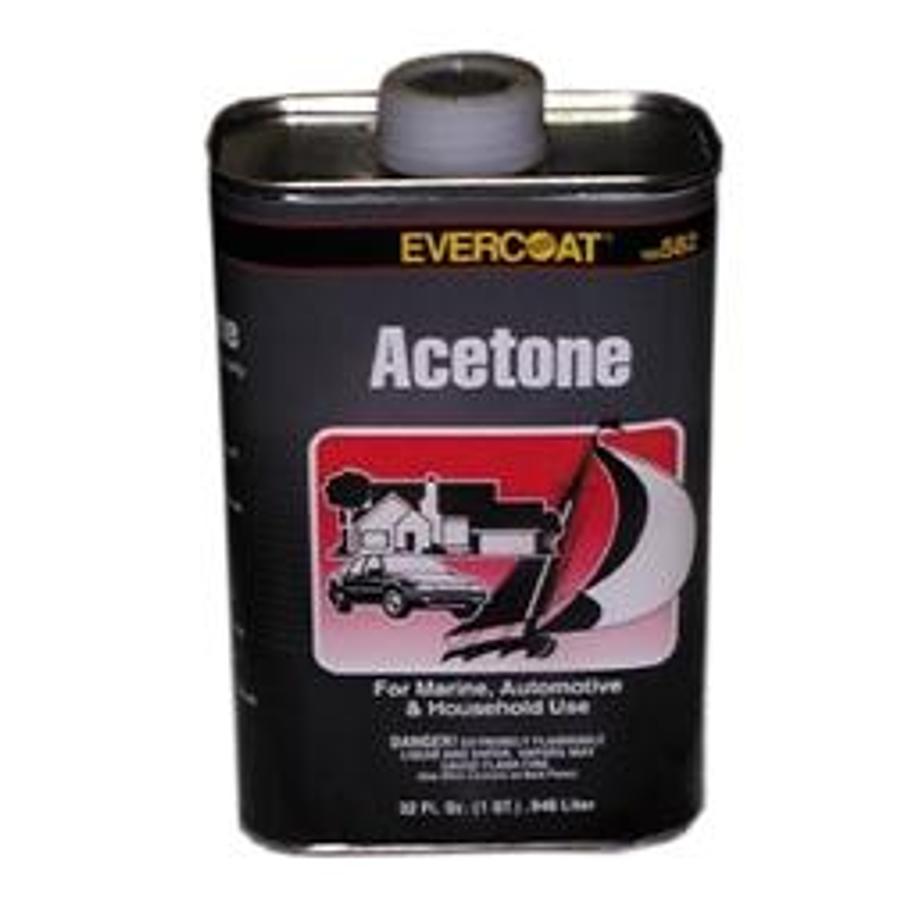 Acetone Brush Cleaner - Quart, 12/cs