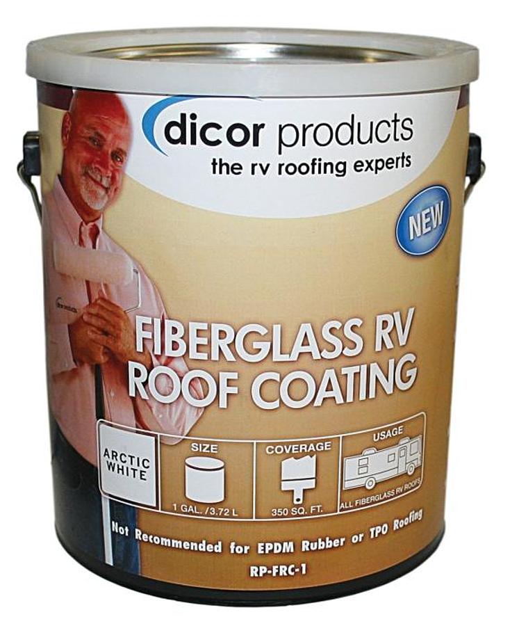 Dicor Acrylic Resin Gallon - White