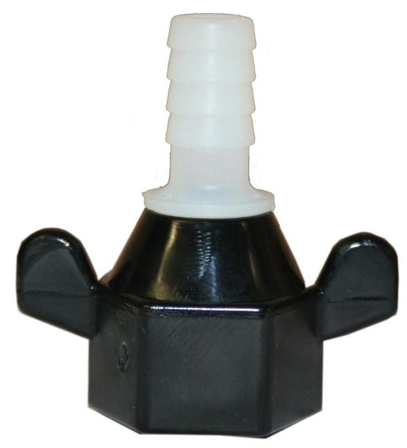 Fitting 3/8 Inch Barb X 1/2 Inch Fnpt Swivel Straight Adapter