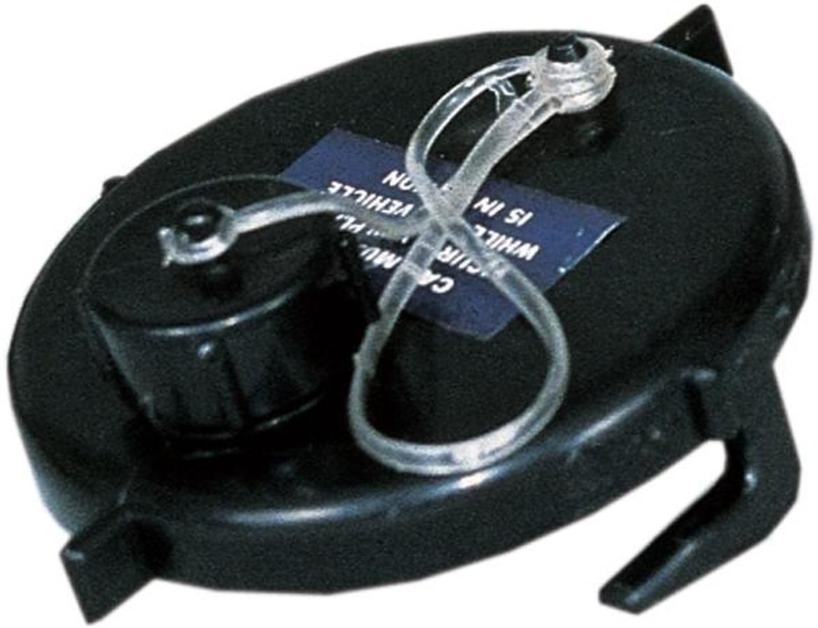 Waste Cap - 3" Cap With 3/4" Hose Threaded Connection - Carded