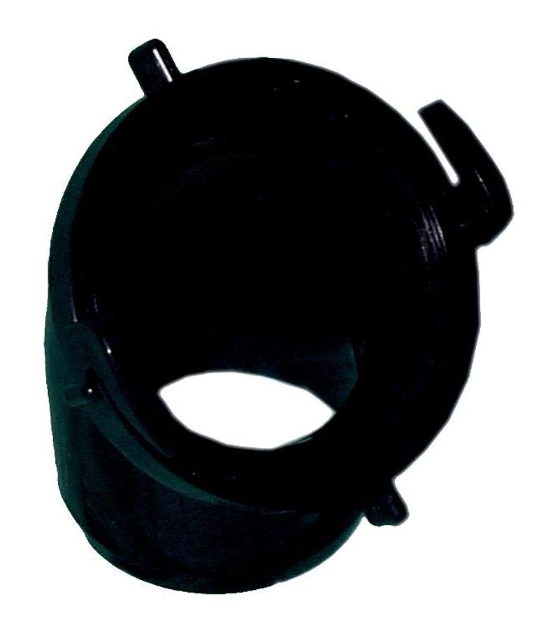 45 Degree Hose Adapter - 3 " Hose X 3" Bayonet Hooks
