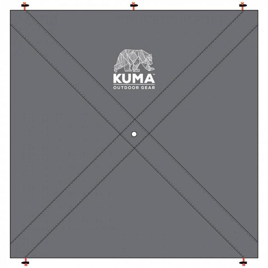 Kuma Bear Den Gazebo Privacy Panels - Grey