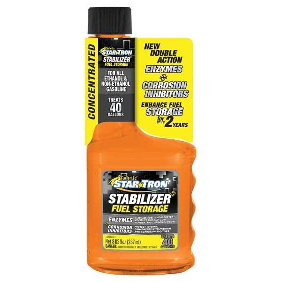 Star Tron Fuel Storage And Stabilizer Enzyme Formula 8 Oz.