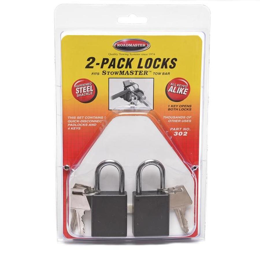 Quick Disconnect Locks - Keyed Alike - 2 Pack