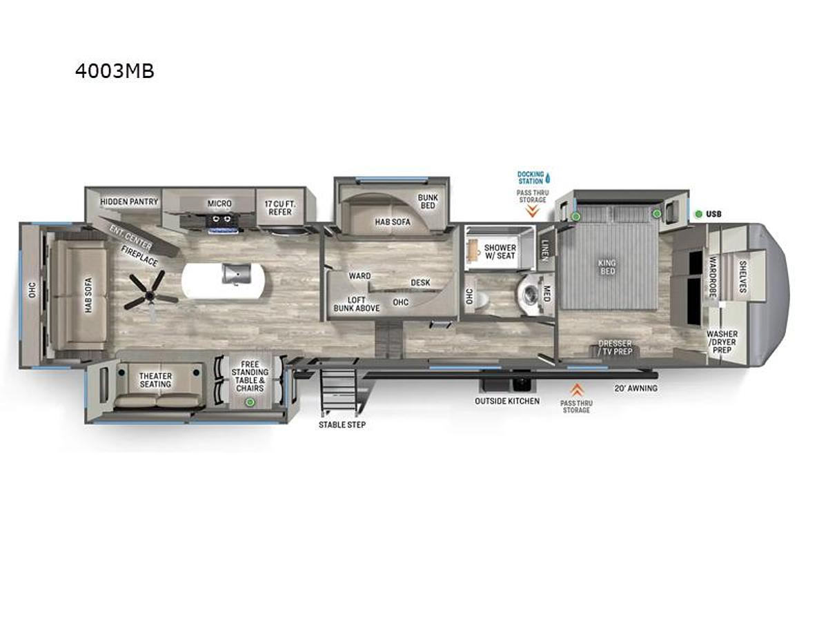 New 2025 Forest River RV Sierra 4003MB