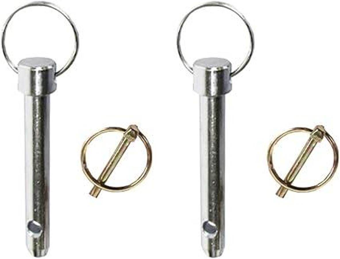 Blue Ox 1/2" Self-retaining Pins - Pair, Silver