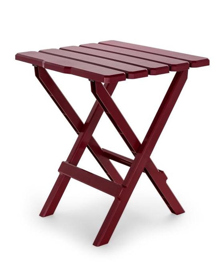 Large Adirondack Style Folding Table - Red