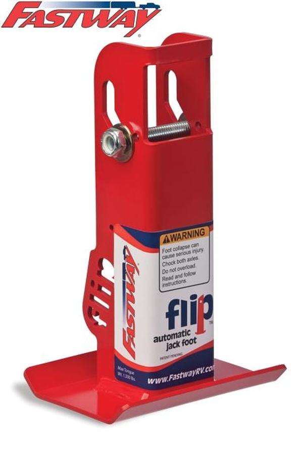 Fastway Flip 6" Automatic Jack Foot For 2-1/4" Jack