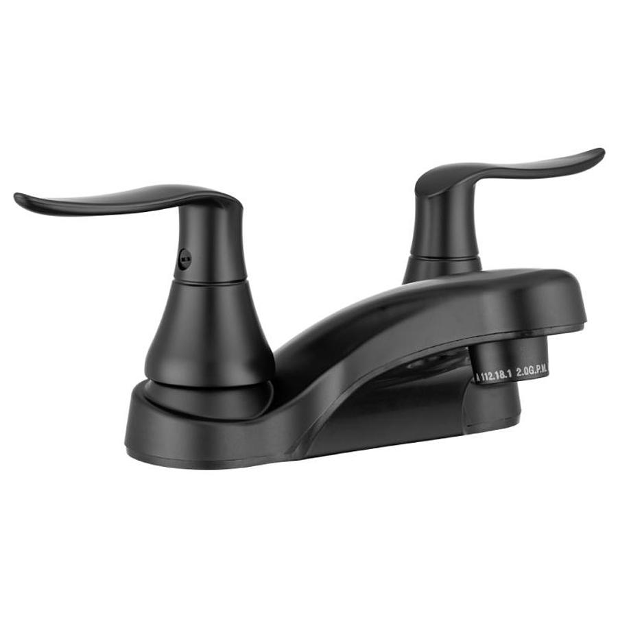 Elegant Rv Lavatory Faucet - Matte Black