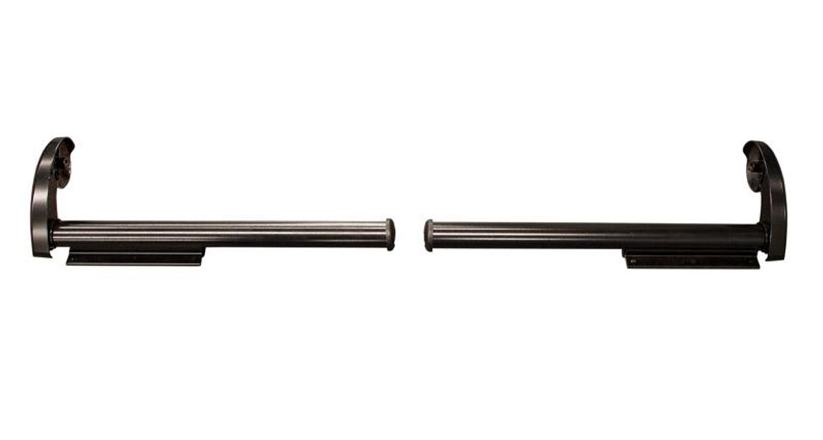 Deluxe Slide Topper Short Bracket Kit - Black