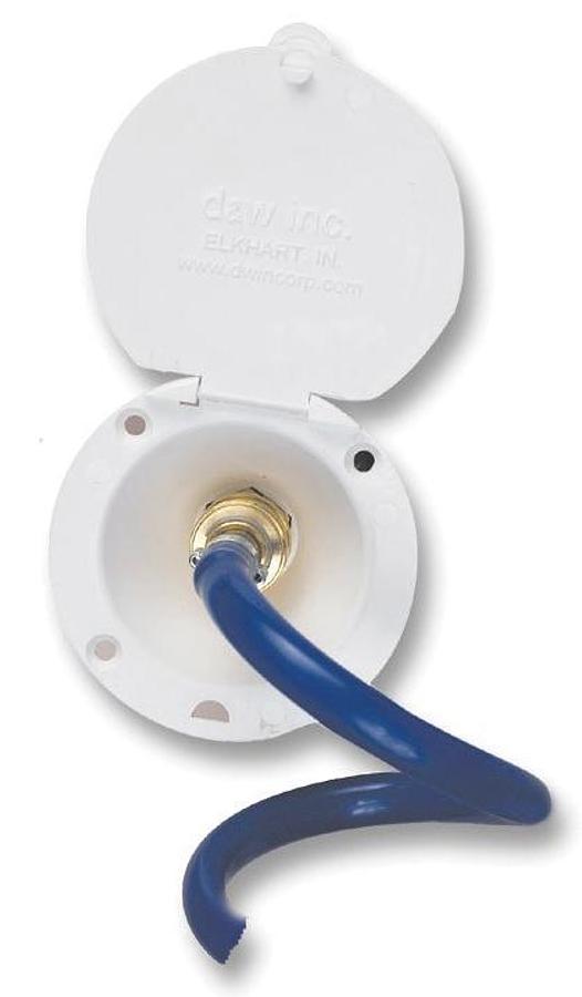 Spray Port 3" Round - White