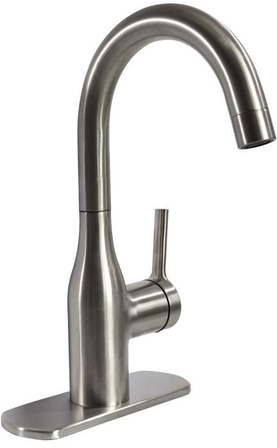 Single Handle Bar/lavatory Faucet - Brushed Nickel