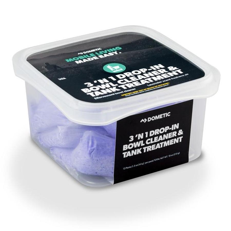 3 'n 1 Bowl Cleaner And Tank Treatment Drop Ins 1.5 Oz, 12/pk