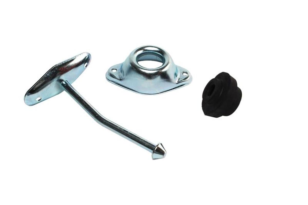 Entry Door Holder - Angled 4-3/4" Metal