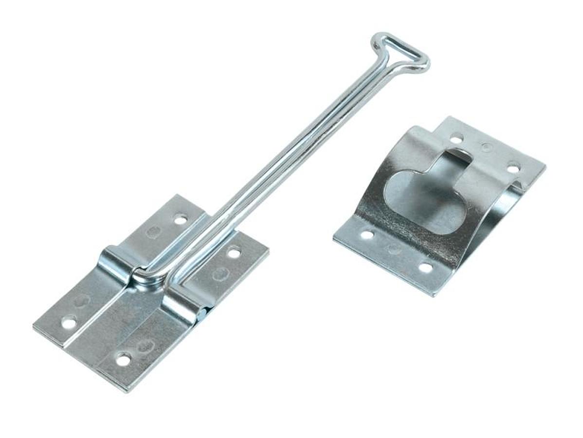 Entry Door Holder - T-style 6" Zinc