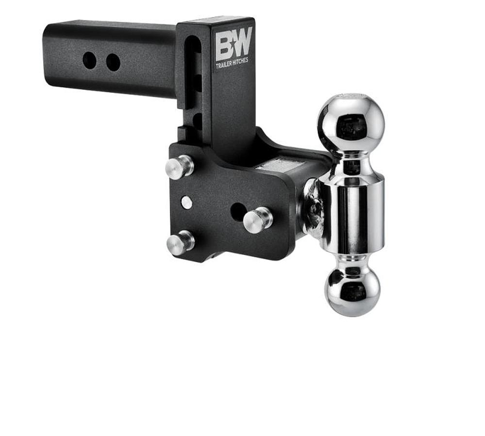 Dual Ball Adjustable Ball Mount, 2"&2-5/16" Chrome Balls
