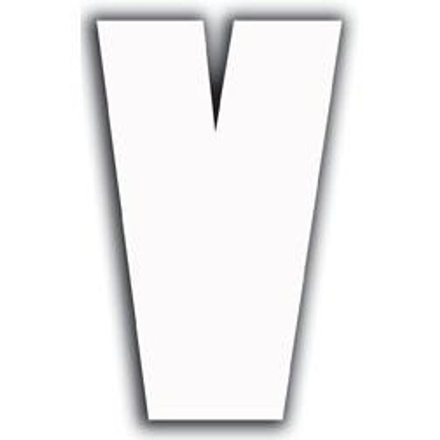 White Letter - V