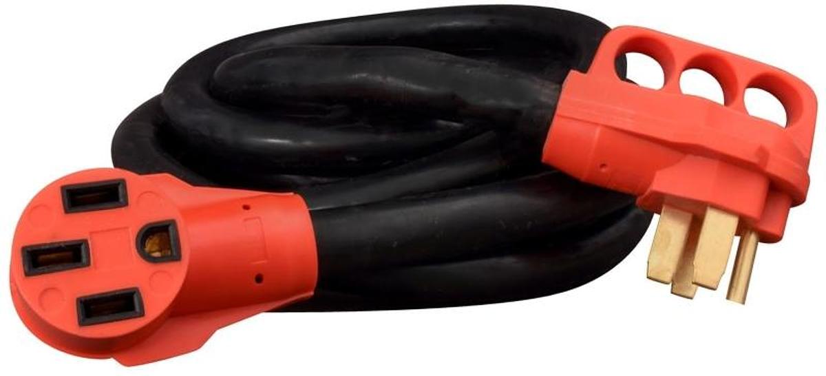 50amp Extension Cord With Handle, 15′, Boxed