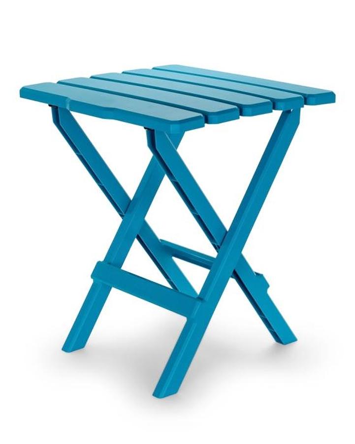 Large Adirondack Style Folding Table - Aqua