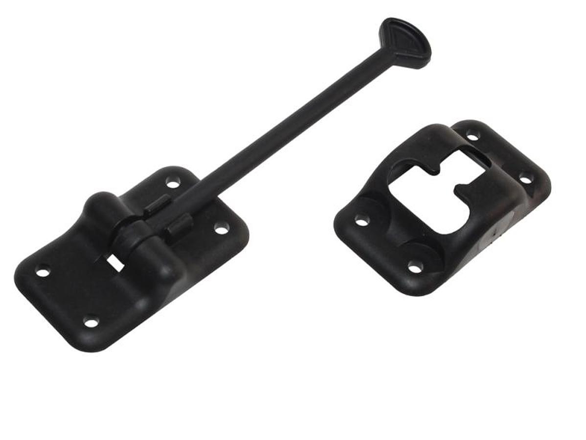 Entry Door Holder Plastic 6" - Black