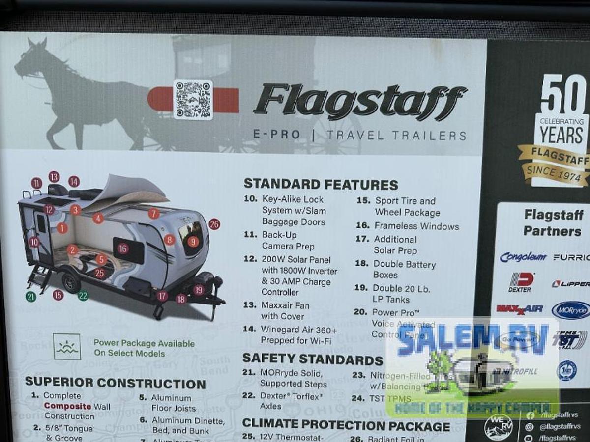New 2025 Forest River RV Flagstaff E-Pro E20BH