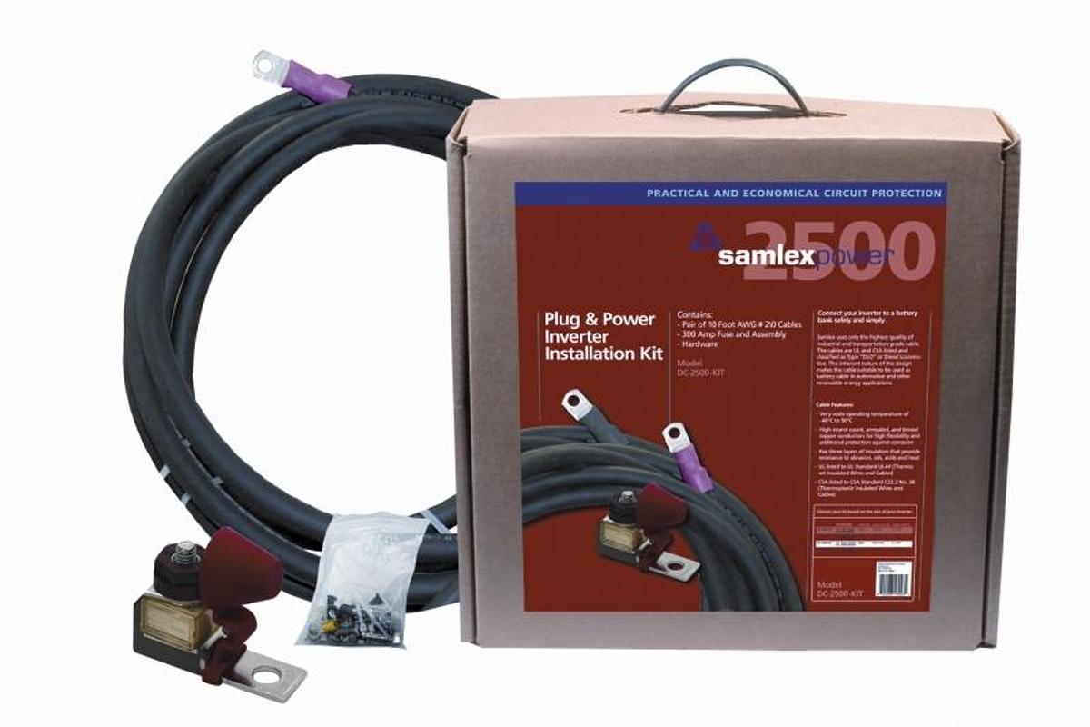 Inverter Installation Kit 2500w