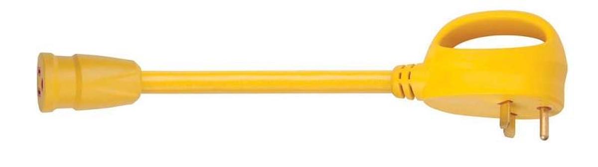 Adapter - 30 Amp Male To 15 Amp Female