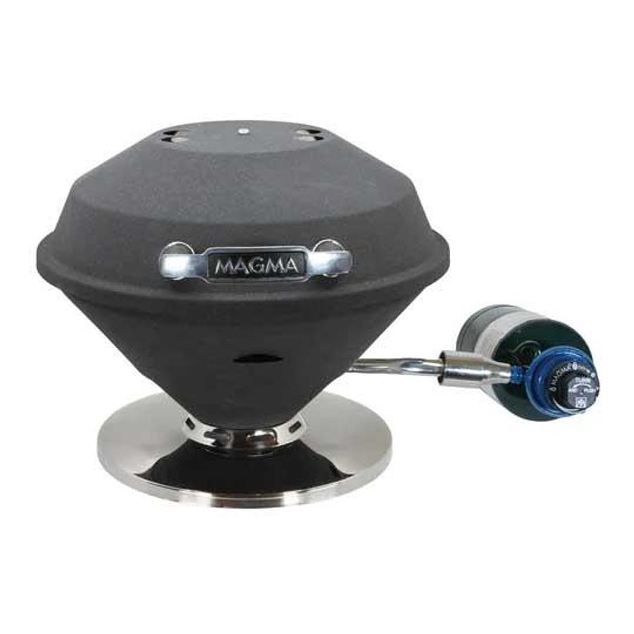 Magma Beach Fire Portable Gas Grill 15" Graphite Stainless Steel