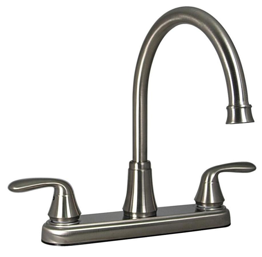 Faucet - 8" Hybrid Kitchen With Hi Arc Spout - Brushed Nickel