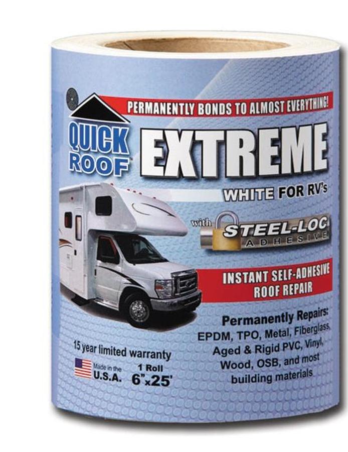Quick Roof Extreme 6" X 25' - White
