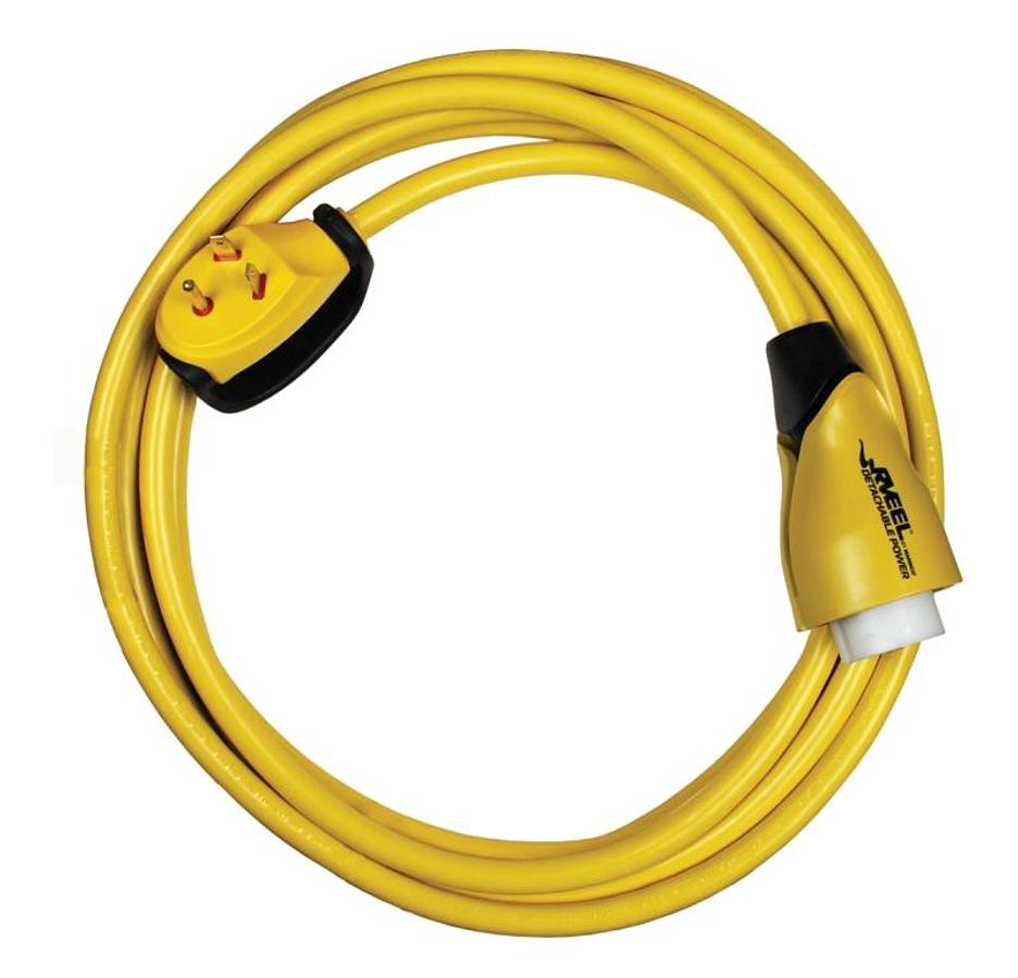 30 To 50 Power Supply Cord - Detachable, 25'