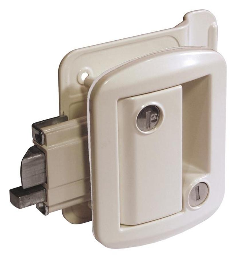 Global Classic Pro Entry Door Lock White