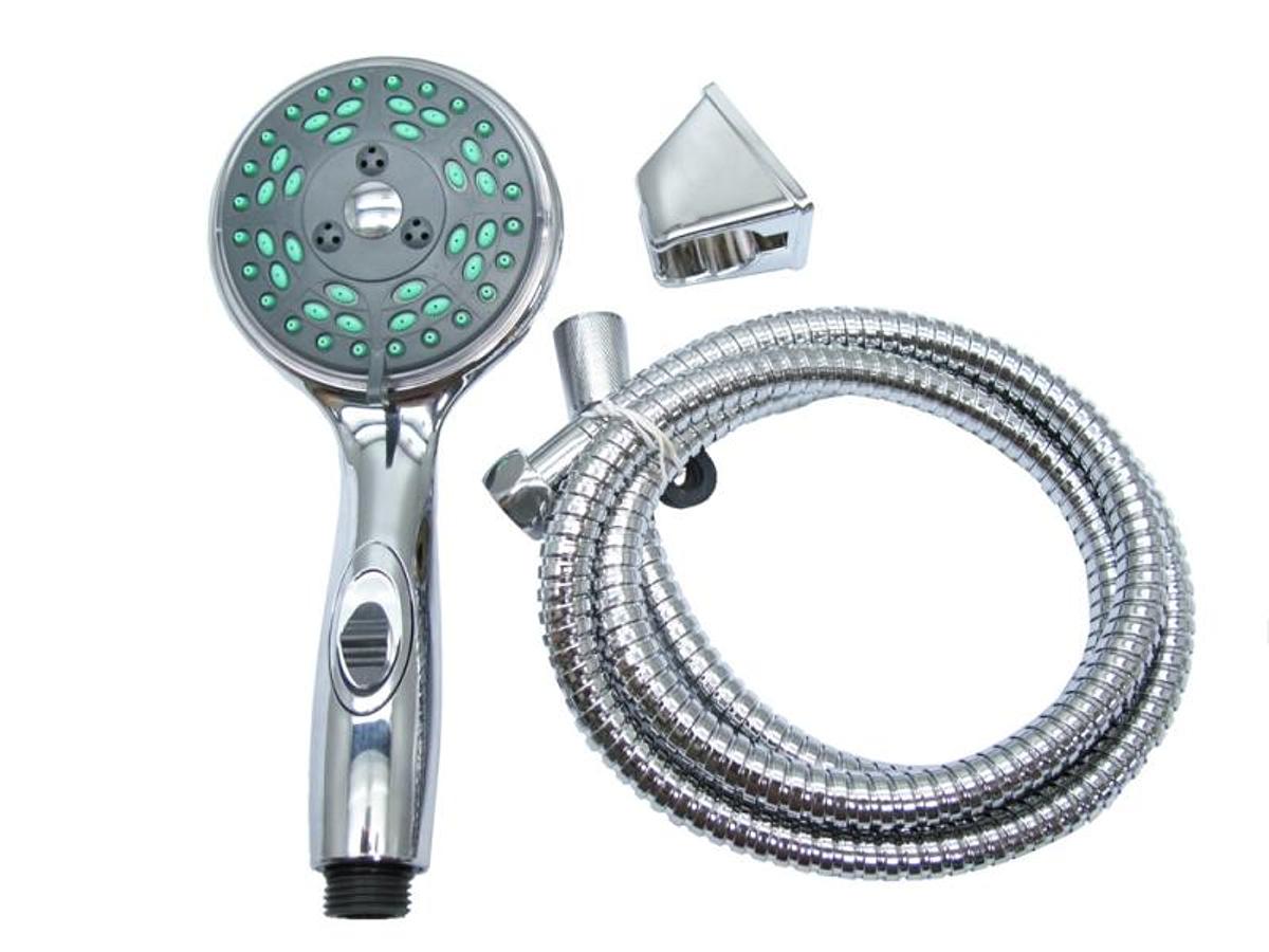 Hand Held Deluxe Shower Kit 5 Function Chrome